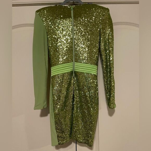 EUC Zhivago Adenine Lime Dress - Picture 10 of 12